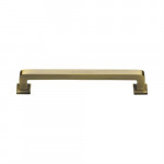 M Marcus Heritage Brass Square Vintage Design Cabinet Pull 152mm Centre to Centre